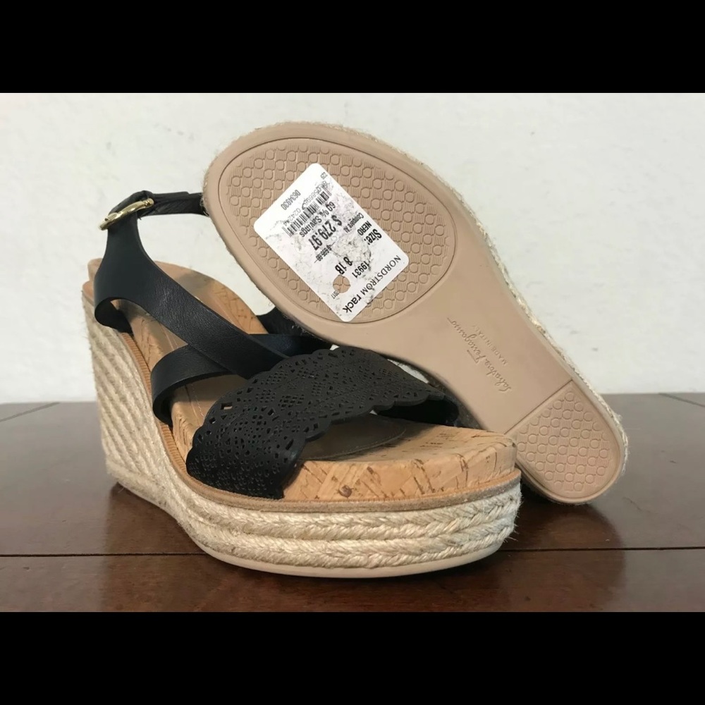Salvatore Ferragamo 'Gioela' Wedge Size 8 Italy